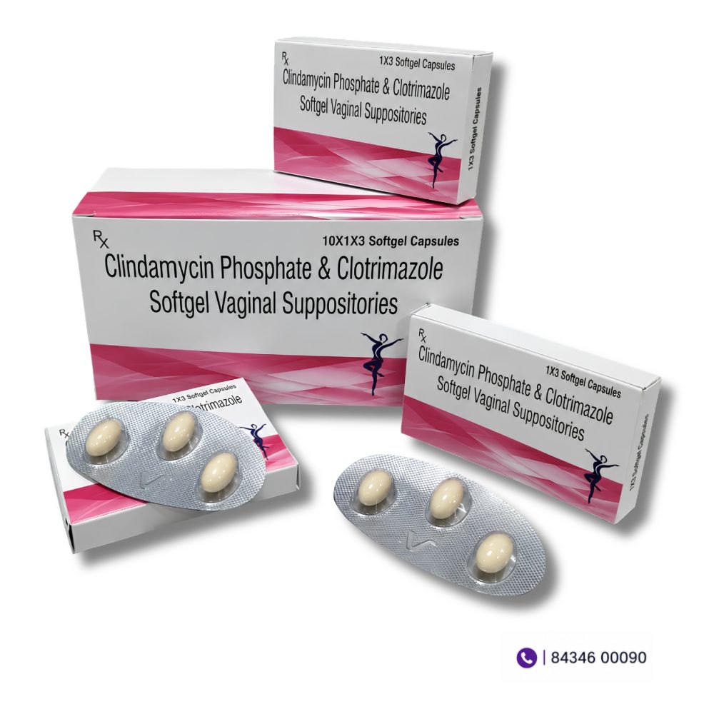 Clindamycin Phosphate & Clotrimazole Softgel Vaginal Suppositories