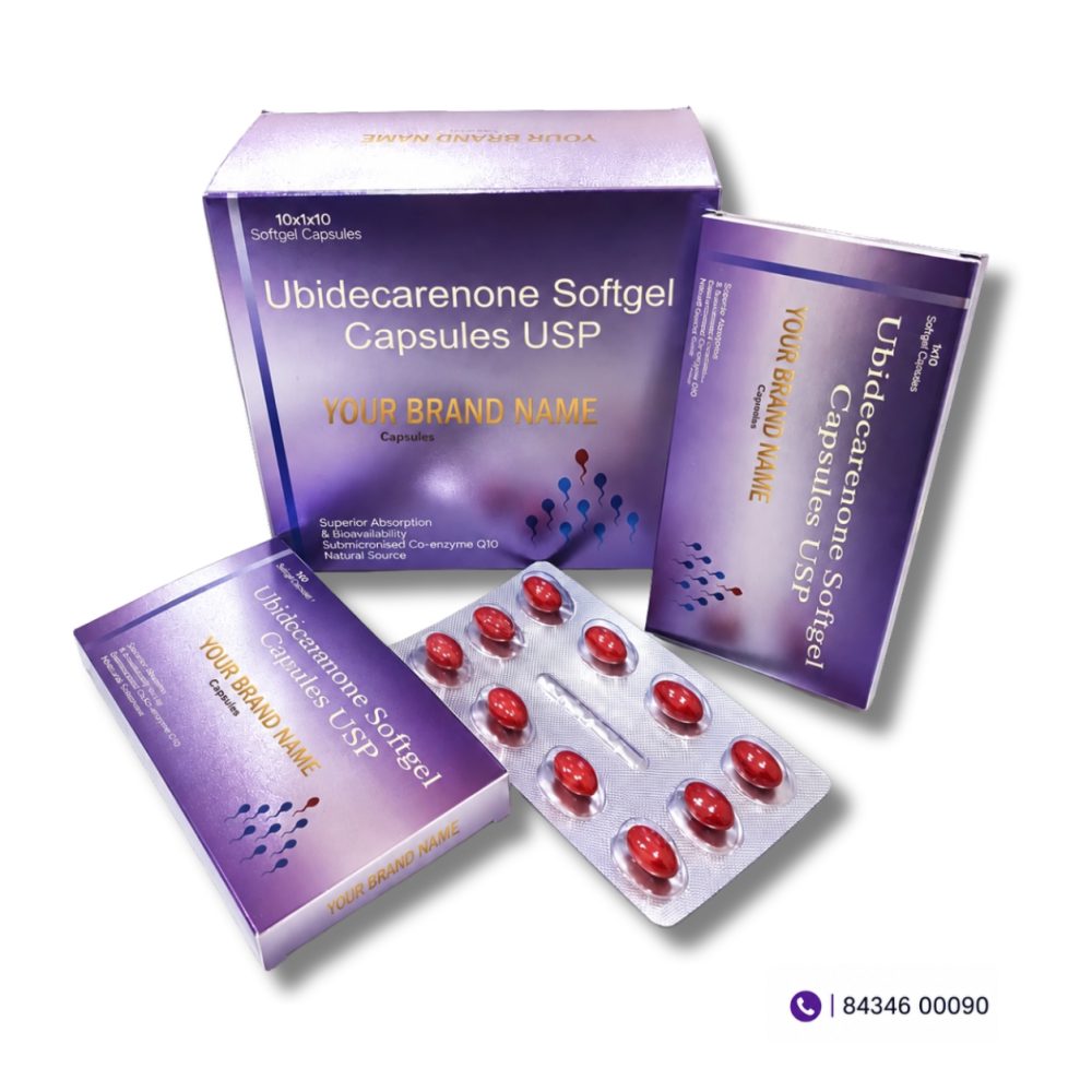 Ubidecarenone Softgel Capsules USP