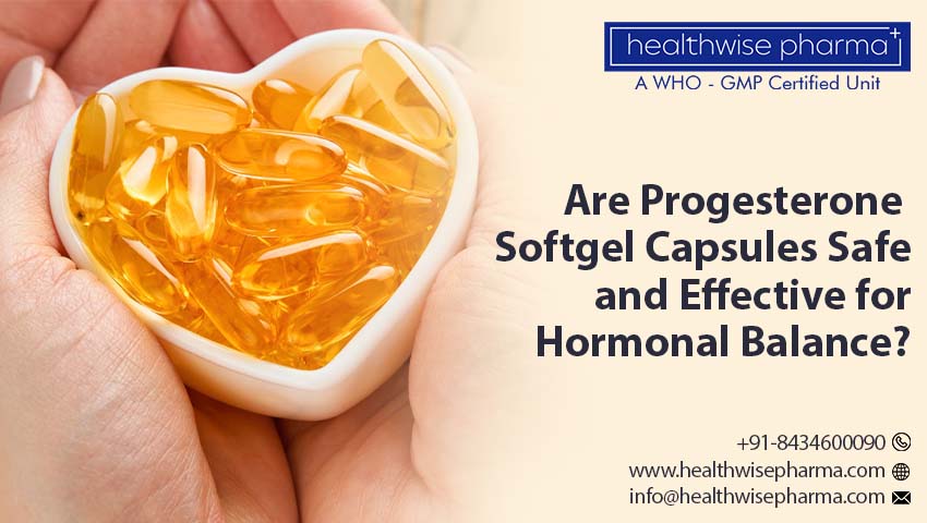 Progesterone Softgel Capsules