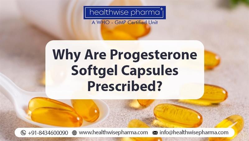 Progesterone Softgel Capsules