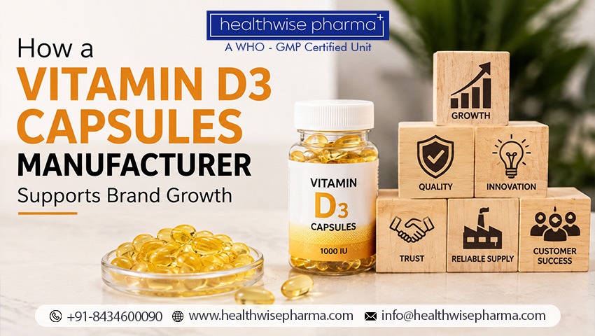 Vitamin D3 Capsules Manufacturer