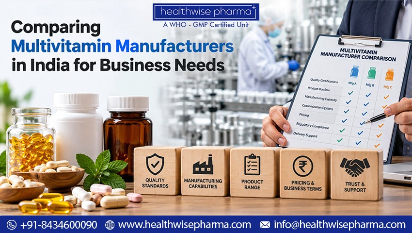 Multivitamin Manufacturers in India